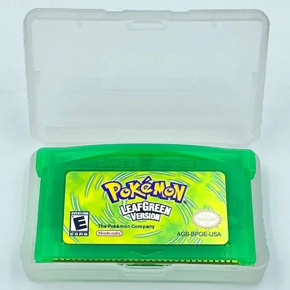 Pokemon Video Games Consoles Pokmon Leaf Green Version